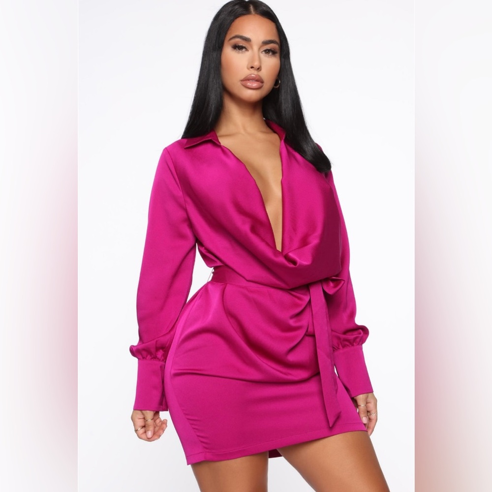 Magenta dress